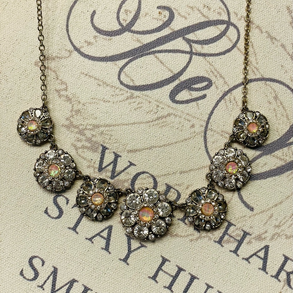 Beautiful Necklace with Bling just in time for the Holidays!!!  🎄🎉